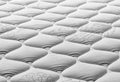 a close up of a mattress that has been made