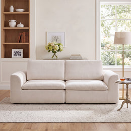 Rstll Cloud Modular Sectional Couch,95