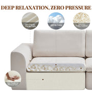 Rstll Cloud Modular Sectional Couch,95
