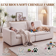 Rstll Cloud Modular Sectional Couch,95